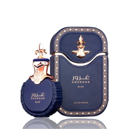 Fragrance World World Ghuroor Blue Eau de Parfum for Unisex – 3.4 oz