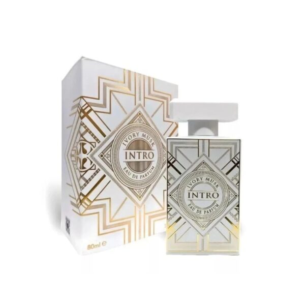 Fragrance World World Intro Ivory Musk Eau de Parfum for Unisex – 2.7 oz