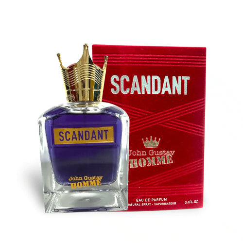 Fragrance World World John Gustav Homme Scandant Eau de Parfum for Men – 3.4 oz