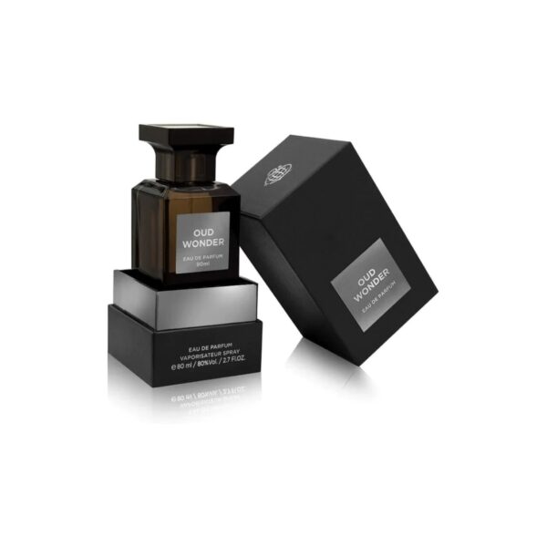 Fragrance World World Oud Wonder Eau de Parfum for Men – 2.7 oz