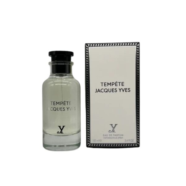 Fragrance World World Tempete Jacques Yves Eau de Parfum for Men – 3.4 oz