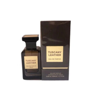 Fragrance World World Tuscany Leather Eau de Parfum for Unisex – 2.7 oz