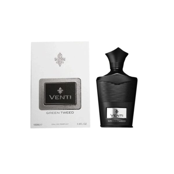 Fragrance World World Venti Green Tweed Eau de Parfum for Unisex – 3.4 oz