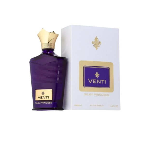 Fragrance World World Venti Silky Princess Eau de Parfum for Unisex – 3.4 oz