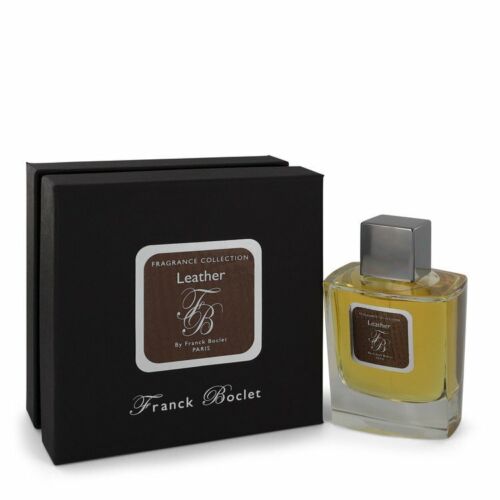 Franck Boclet Leather Eau de Parfum for Men – 3.4 oz