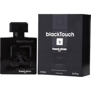 Franck Olivier Black Touch Eau de Toilette for Men – 3.4 oz