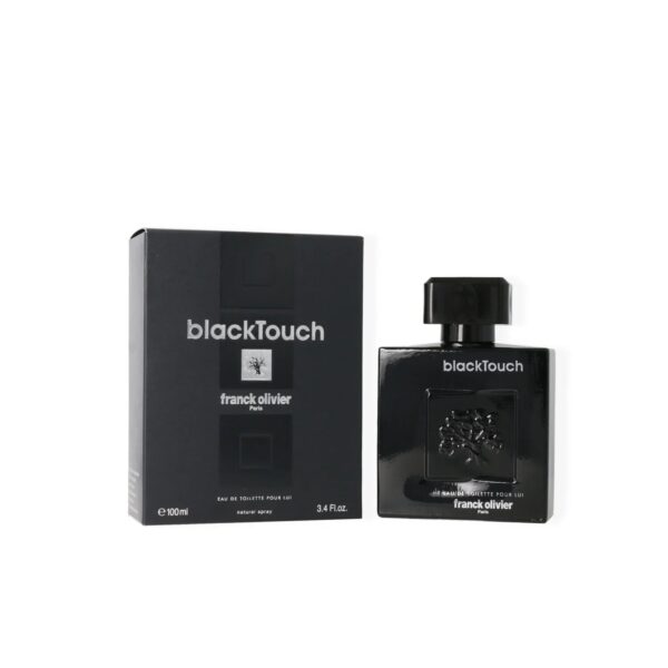 Franck Olivier Black Touch Eau de Toilette for Men – 3.4 oz