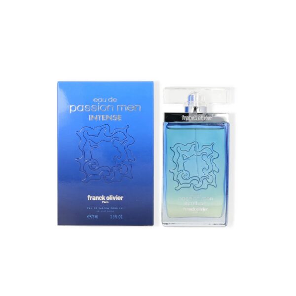Franck Olivier Eau de Passion Intense Men Eau de Parfum for Men – 2.5 oz
