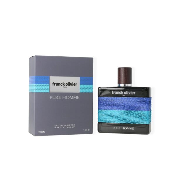 Franck Olivier Pure Homme Eau de Toilette for Men – 3.4 oz