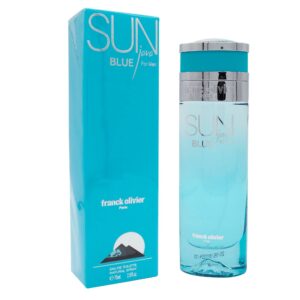 Franck Olivier Sun Java Blue Eau de Toilette for Men – 2.5 oz