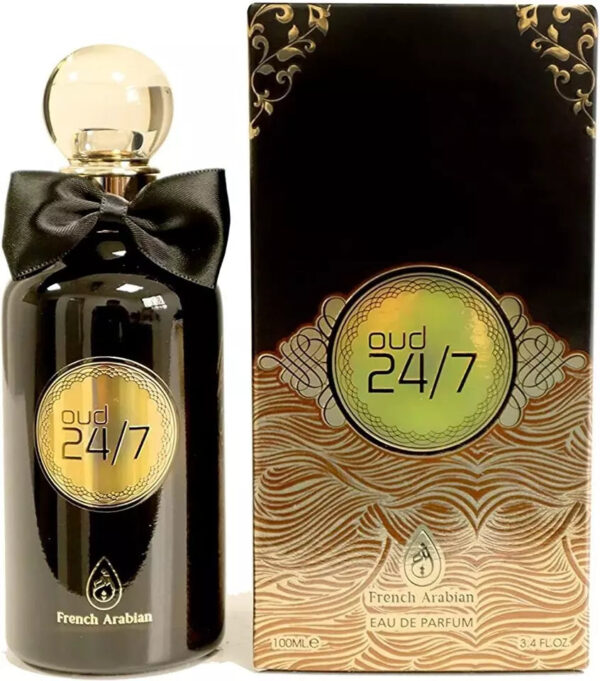 French Arabian Perfumes Oud 24 7 Eau de Parfum for Unisex – 3.4 oz