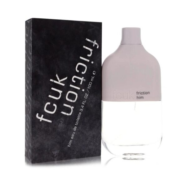 French Connection UK Fcuk Friction Him Eau de Toilette for Men – 3.4 oz
