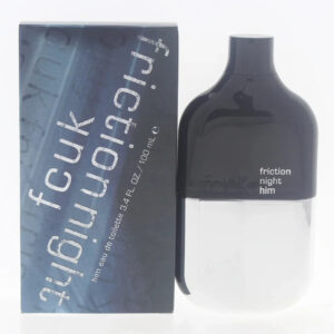 French Connection UK Fcuk Friction Night Him Eau de Toilette for Men – 3.4 oz