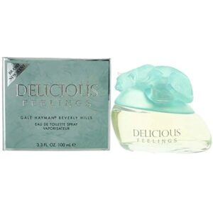 Gale Hayman Delicious Feelings Eau de Toilette for Women – 3.3 oz
