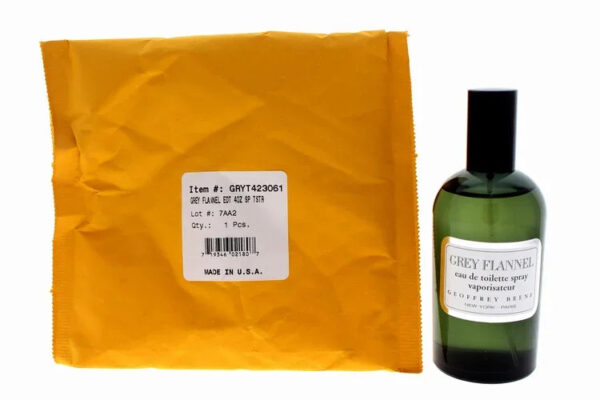 Geoffrey Beene Grey Flannel Eau de Toilette for Men – 4.0 oz