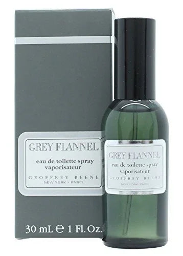 Geoffrey Beene Grey Flannel Eau de Toilette for Men – 1 oz