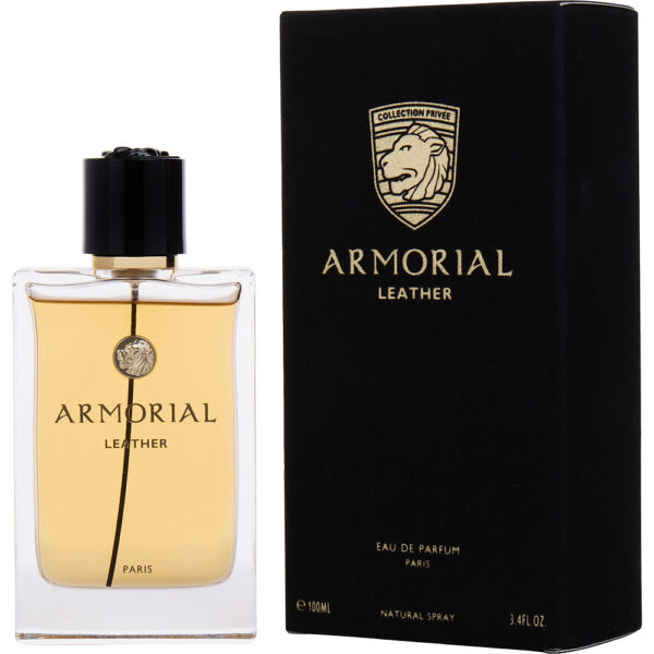 Geparlys Armorial Collection Leather Eau de Parfum for Unisex – 3.4 oz
