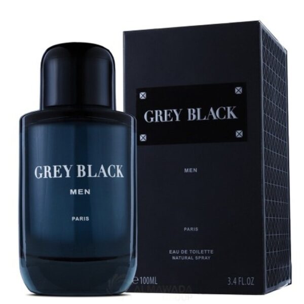 Geparlys Grey Black Eau de Toilette for Men