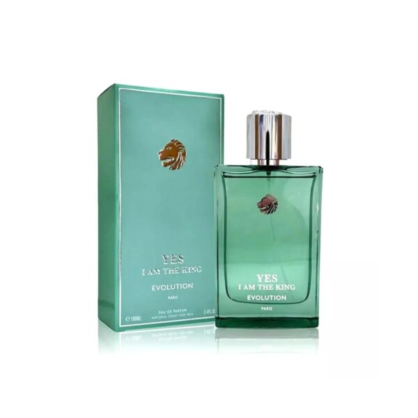 Geparlys Yes I Am The King Evolution Eau de Parfum for Men – 3.4 oz