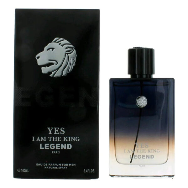 Geparlys Yes I Am The King Legend Eau de Parfum for Men – 3.4 oz