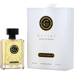 Gerini Private Label III Extrait de Parfum Spray 3.7 oz