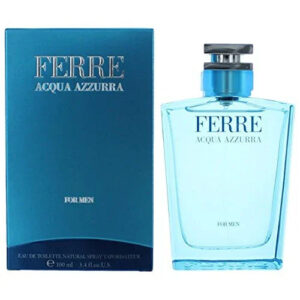 Gianfranco Ferre Ferre Acqua Azzurra Eau de Toilette for Men – 3.4 oz