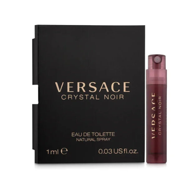 Gianni Versace Versace Crystal Noir Eau de Toilette for Women – 0.03 oz