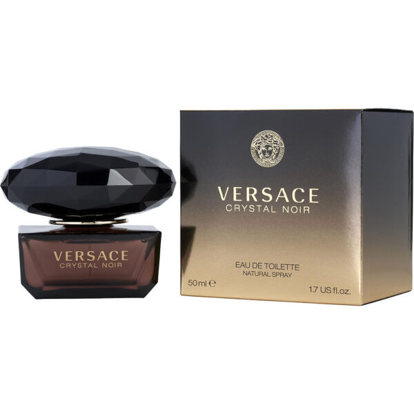 Gianni Versace Versace Crystal Noir Eau de Toilette for Women – 1.7 oz
