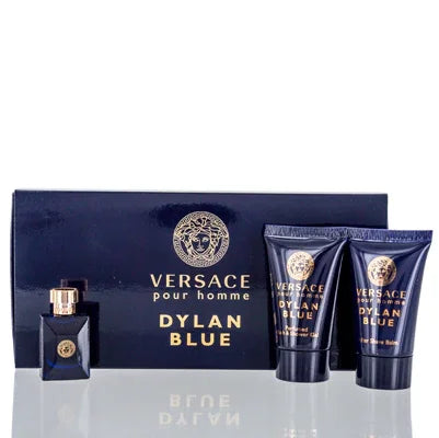 Gianni Versace Versace Dylan Blue 3 piece v5 Eau de Toilette for Men – 3 piece gift set - v5