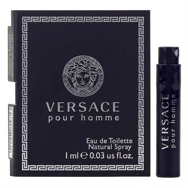 Gianni Versace Versace Eau de Toilette for Men – 0.03 oz