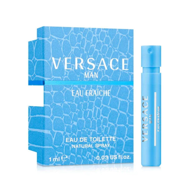 Gianni Versace Versace Eau de Toilette for Men – 0.03 oz