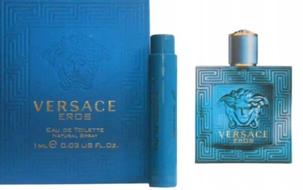 Gianni Versace Versace Eros Eau de Toilette for Men – 0.03 oz