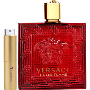 Gianni Versace Versace Eros Flame TRAVEL Eau de Parfum for Men – 0.27 oz