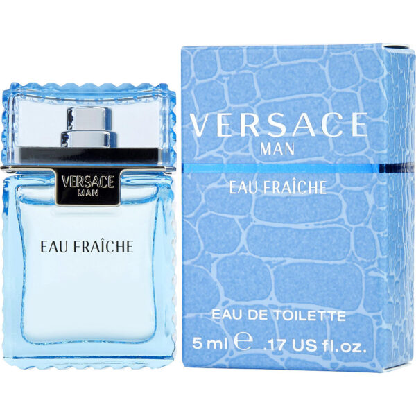 Gianni Versace Versace Man Eau de Toilette for Men – 0.17 oz