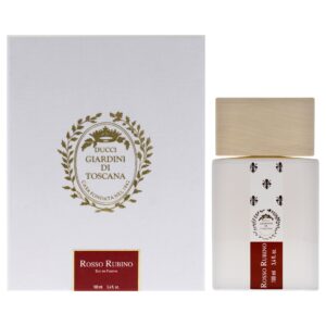 Giardini Di Toscana Rosso Rubino Eau de Parfum for Unisex – 3.4 oz