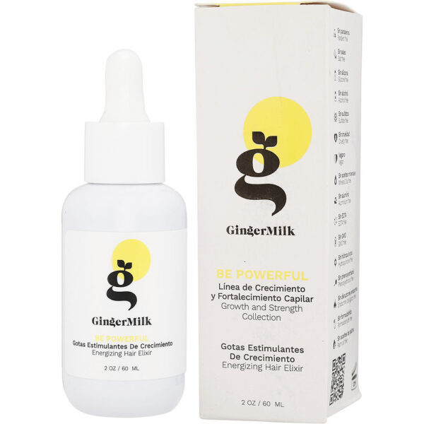 Ginger Milk BE POWERFUL ENERGIZING HAIR ELIXIR 2 OZ for Women