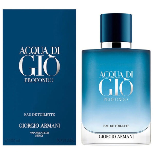 Giorgio Armani Acqua di Gio Profondo Eau de Toilette for Men – 3.4 oz
