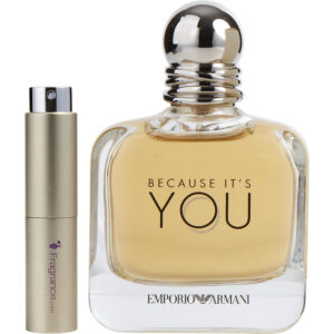 Giorgio Armani Emporio Armani Because It's You TRAVEL Eau de Parfum for Women – 0.27 oz