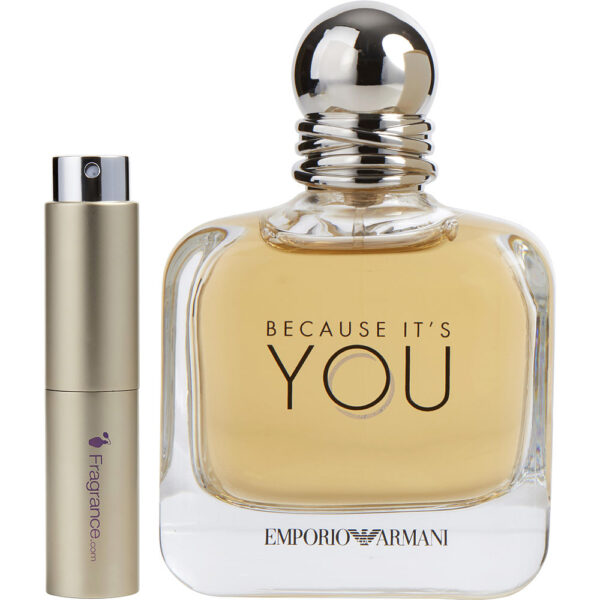 Giorgio Armani Emporio Armani Because It's You TRAVEL Eau de Parfum for Women – 0.27 oz