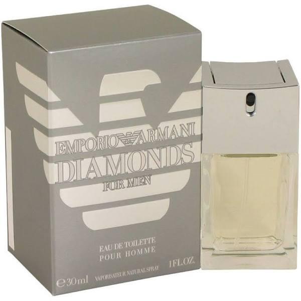 Giorgio Armani Emporio Armani Diamonds Eau de Toilette for Men – 1 oz