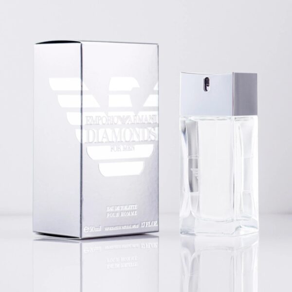 Giorgio Armani Emporio Armani Diamonds Eau de Toilette for Men – 1.7 oz