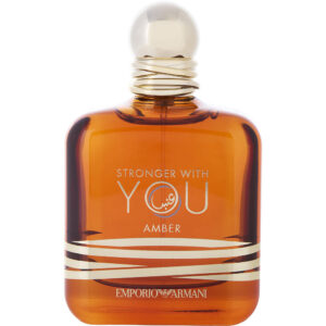 Giorgio Armani Emporio Armani Stronger With You Amber * Eau de Parfum for Unisex – 3.4 oz