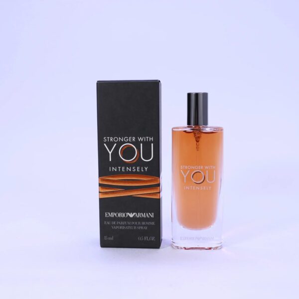 Giorgio Armani Emporio Armani Stronger With You Intensely Eau de Parfum for Men – 0.5 oz