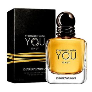 Giorgio Armani Emporio Armani Stronger With You Only Eau de Toilette for Men – 1.7 oz