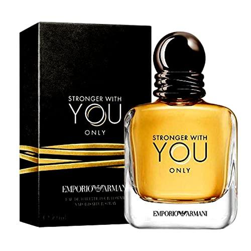 Giorgio Armani Emporio Armani Stronger With You Only Eau de Toilette for Men – 1.7 oz