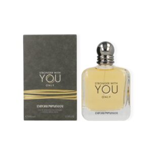 Giorgio Armani Emporio Armani Stronger With You Only Eau de Toilette for Men – 3.4 oz