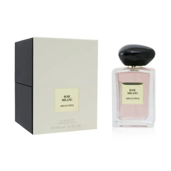 Giorgio Armani Rose Milano Armani Prive Eau de Toilette for Women – 3.4 oz