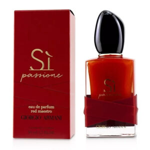 Giorgio Armani Si Passione Red Maestro Eau de Parfum for Women – 1.7 oz
