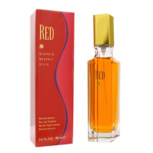 Giorgio Beverly Hills Red Eau de Toilette for Women – 3.0 oz