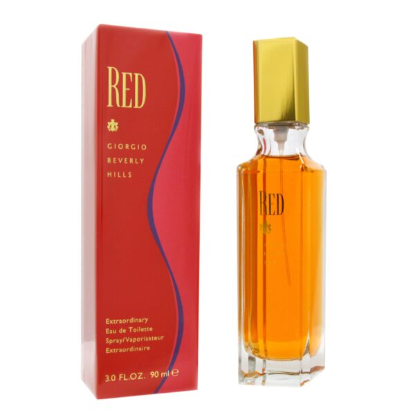 Giorgio Beverly Hills Red Eau de Toilette for Women – 3.0 oz
